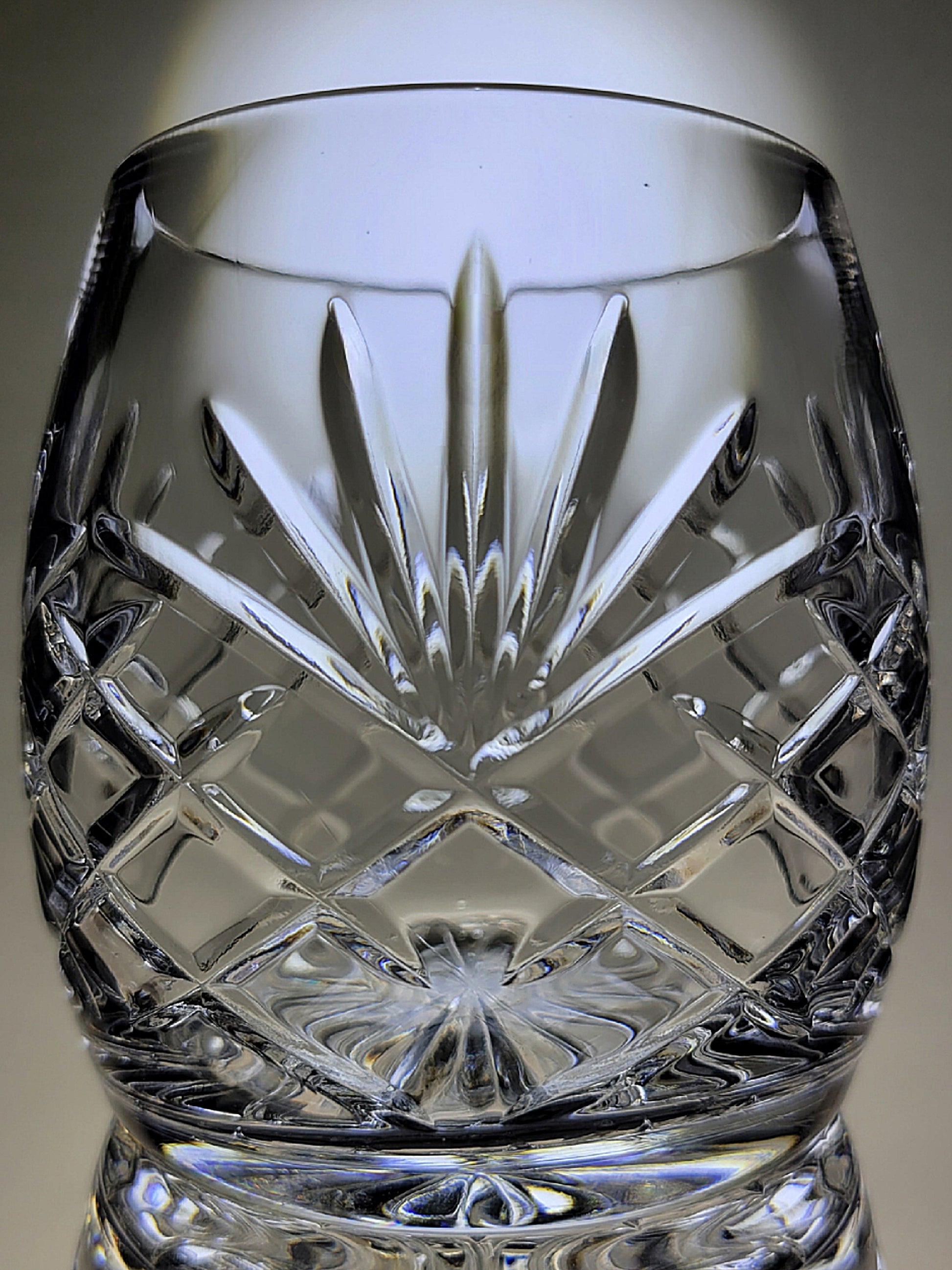 Cut Crystal Whiskey Glasses - Fit for a Leader